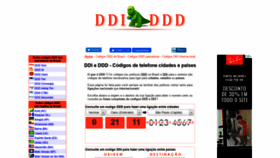What Ddi-ddd.com.br website looked like in 2020 (3 years ago)
