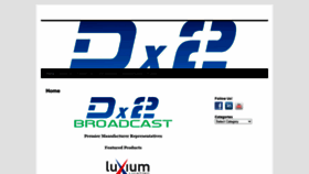 What Dx2broadcast.com website looked like in 2020 (4 years ago)
