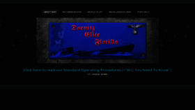 What Donitzeliteflotilla.com website looked like in 2020 (4 years ago)