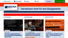 What Dehoga-ssw.de website looked like in 2020 (3 years ago)