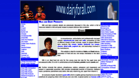 What Dairyforall.com website looked like in 2020 (3 years ago)