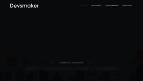 What Devsmaker.com website looked like in 2020 (3 years ago)