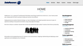 What Datarunners.net website looked like in 2020 (3 years ago)