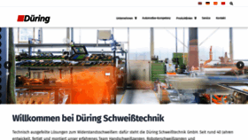 What Duering-schweisstechnik.de website looked like in 2020 (4 years ago)
