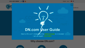 What Dn.com website looked like in 2020 (5 years ago)