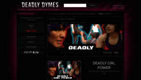 What Deadlydymes.com website looked like in 2020 (3 years ago)