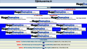 What Djtinkuverma.in website looked like in 2020 (4 years ago)