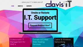 What Davisit.co.za website looked like in 2020 (5 years ago)