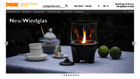 What Denk-keramik.de website looked like in 2020 (4 years ago)