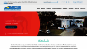 What Durotechindustries.com.au website looked like in 2020 (4 years ago)