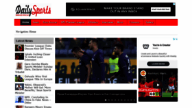 What Dailysportsng.com website looked like in 2020 (4 years ago)
