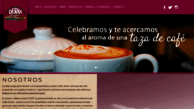 What Durancoffeestore.com website looked like in 2020 (4 years ago)