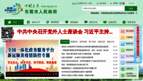 What Dg.gov.cn website looked like in 2020 (5 years ago)