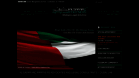 What Dubailawyers.ae website looked like in 2020 (3 years ago)