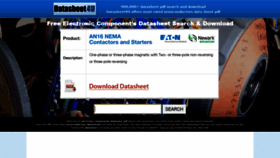 What Datasheet4u.com website looked like in 2020 (4 years ago)