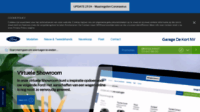 What Dekort.net website looked like in 2020 (6 years ago)
