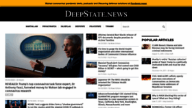 What Deepstate.news website looked like in 2020 (3 years ago)
