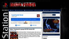 What Deltaforcegame.com website looked like in 2020 (3 years ago)