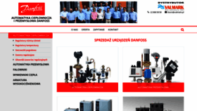 What Dystrybutor-danfoss.pl website looked like in 2020 (4 years ago)
