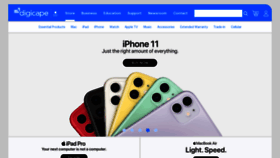 What Digicape.co.za website looked like in 2020 (5 years ago)