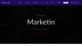 What Dankicode.com website looked like in 2020 (3 years ago)