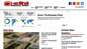 What Delhinews.net website looked like in 2020 (3 years ago)