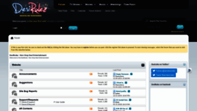 What Desirulez.cc website looked like in 2020 (5 years ago)