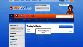 What Dealsurf.com website looked like in 2020 (3 years ago)