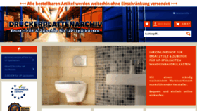 What Drueckerplattenarchiv.de website looked like in 2020 (4 years ago)