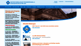 What Dwt-sgw.de website looked like in 2020 (3 years ago)