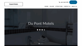 What Dupontmotel.co.nz website looked like in 2020 (3 years ago)