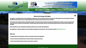 What Dj-irrigation.co.za website looked like in 2020 (4 years ago)
