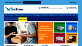 What Distrimarine.com website looked like in 2020 (3 years ago)