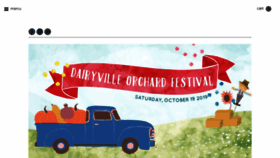 What Dairyvillefestival.org website looked like in 2020 (3 years ago)