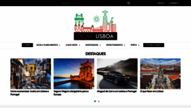 What Dicasdelisboa.com.br website looked like in 2020 (5 years ago)