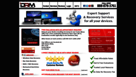 What Datarecoveryman.com website looked like in 2020 (4 years ago)