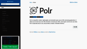 What Docs.polrproject.org website looked like in 2020 (5 years ago)