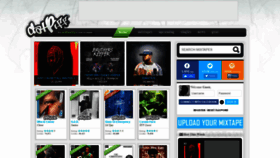What Datpiff.com website looked like in 2020 (3 years ago)