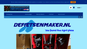 What Defietsenmaker.nl website looked like in 2020 (5 years ago)