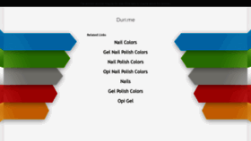 What Duri.me website looked like in 2020 (5 years ago)