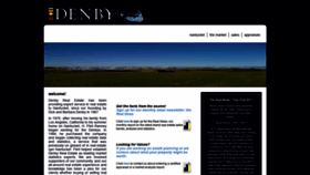 What Denby.com website looked like in 2020 (3 years ago)