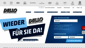 What Dello.de website looked like in 2020 (3 years ago)