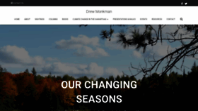 What Drewmonkman.com website looked like in 2020 (4 years ago)