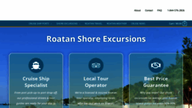 What Discoverroatan.net website looked like in 2020 (3 years ago)