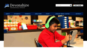 What Devonshire68.org website looked like in 2020 (3 years ago)