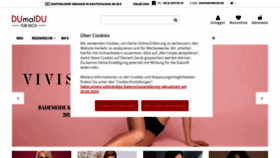 What Dumaldu.de website looked like in 2020 (3 years ago)