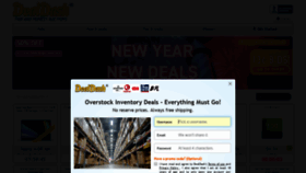 What Dealdash.com website looked like in 2020 (3 years ago)