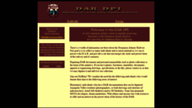What Dardpi.ca website looked like in 2020 (3 years ago)