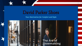 What Davidparkershoes.com website looked like in 2020 (3 years ago)