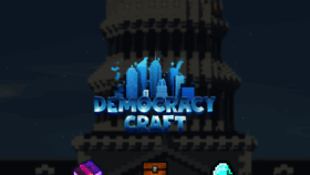 What Democracycraft.net website looked like in 2020 (4 years ago)